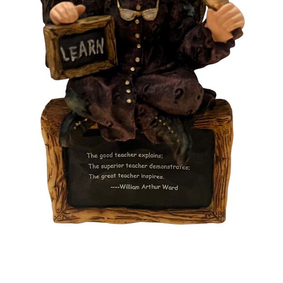 Boyds Bears Ms. Patience...Inspiration Teacher Ornament Figurine #25657 - Picture 2 of 6